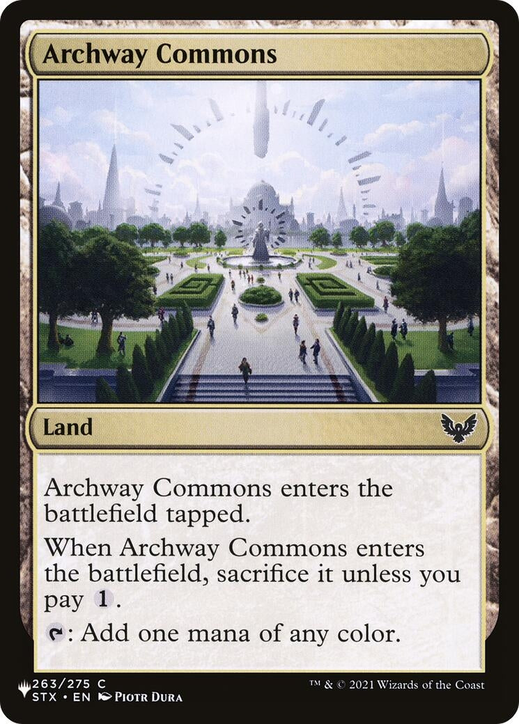 Archway Commons (263/275) (The List Reprints)