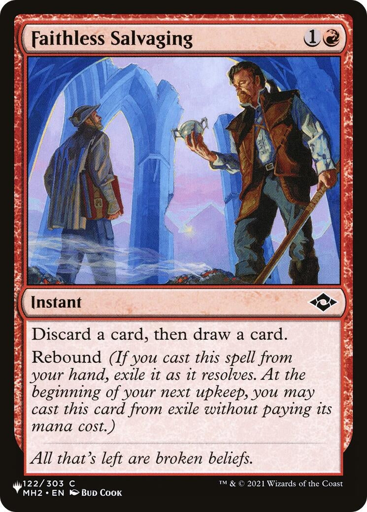 Faithless Salvaging (122/303) (The List Reprints)