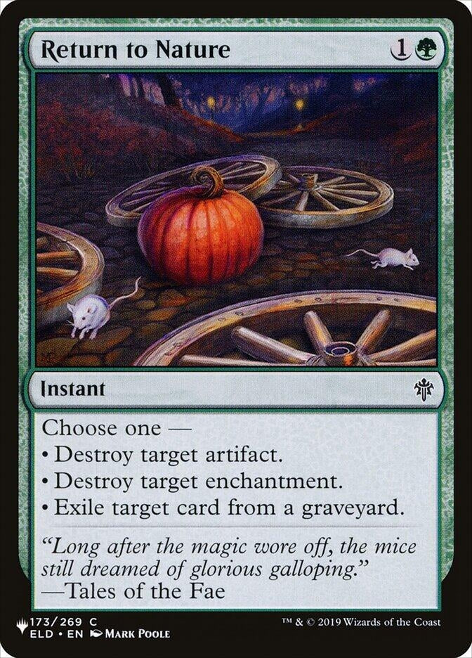 Return to Nature (173/269) (The List Reprints)