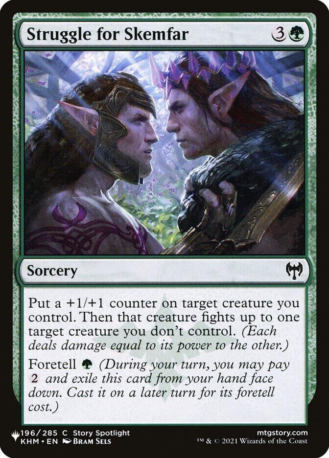 Image for Struggle for Skemfar (196/285) (The List Reprints) - Magic: The Gathering