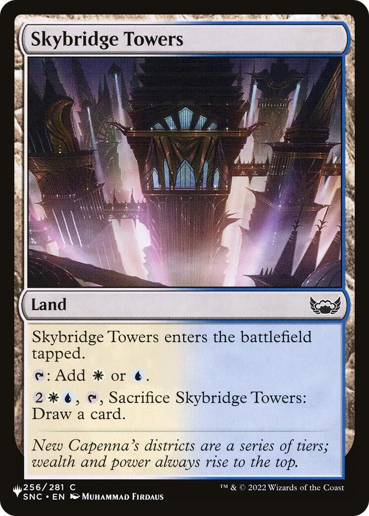 Image for Skybridge Towers (256/281) (The List Reprints) - Magic: The Gathering