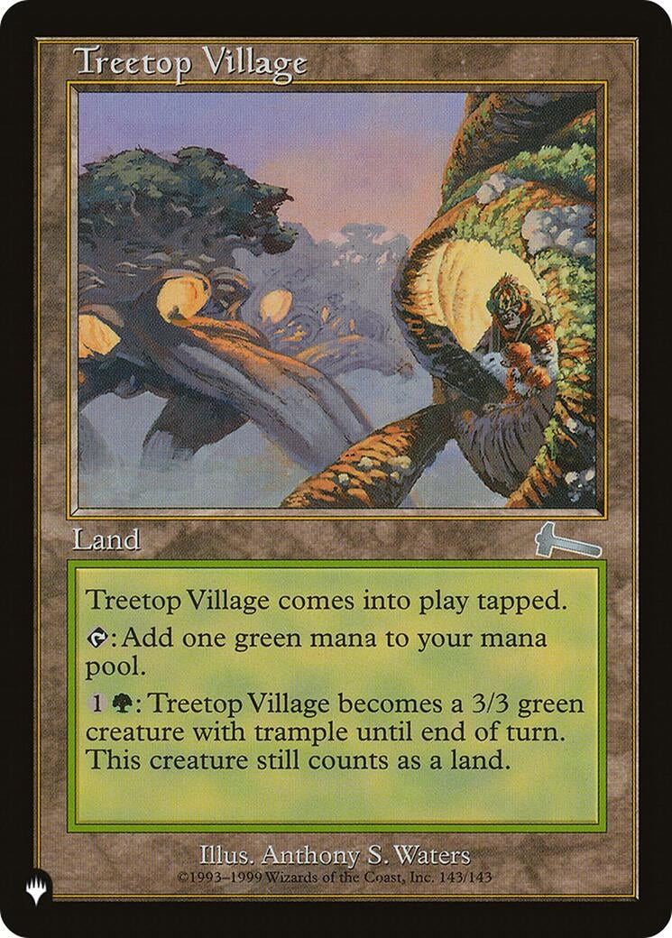 Treetop Village (143/143) (The List Reprints)