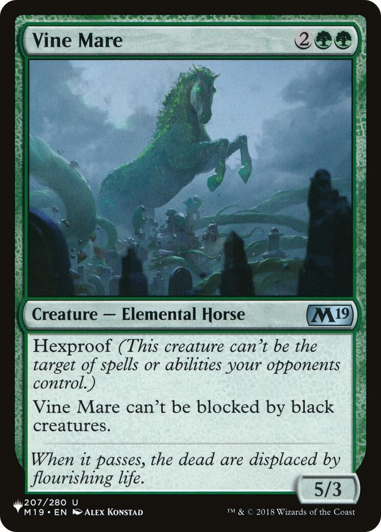Vine Mare (207/280) (The List Reprints)
