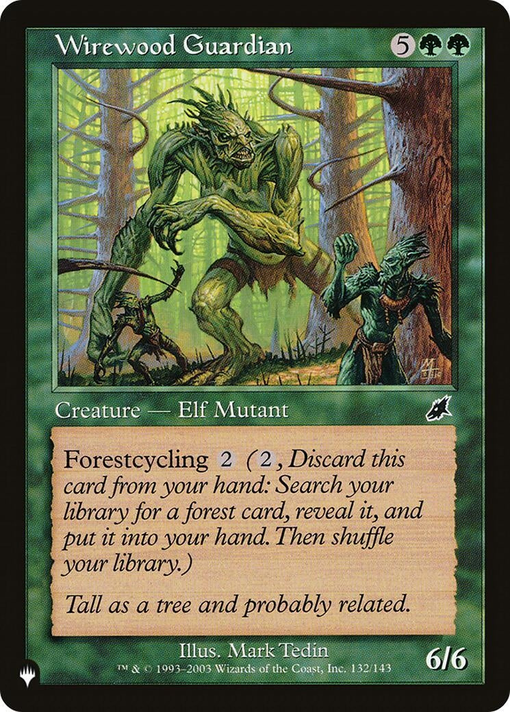 Image for Wirewood Guardian (132/143) - Magic: The Gathering