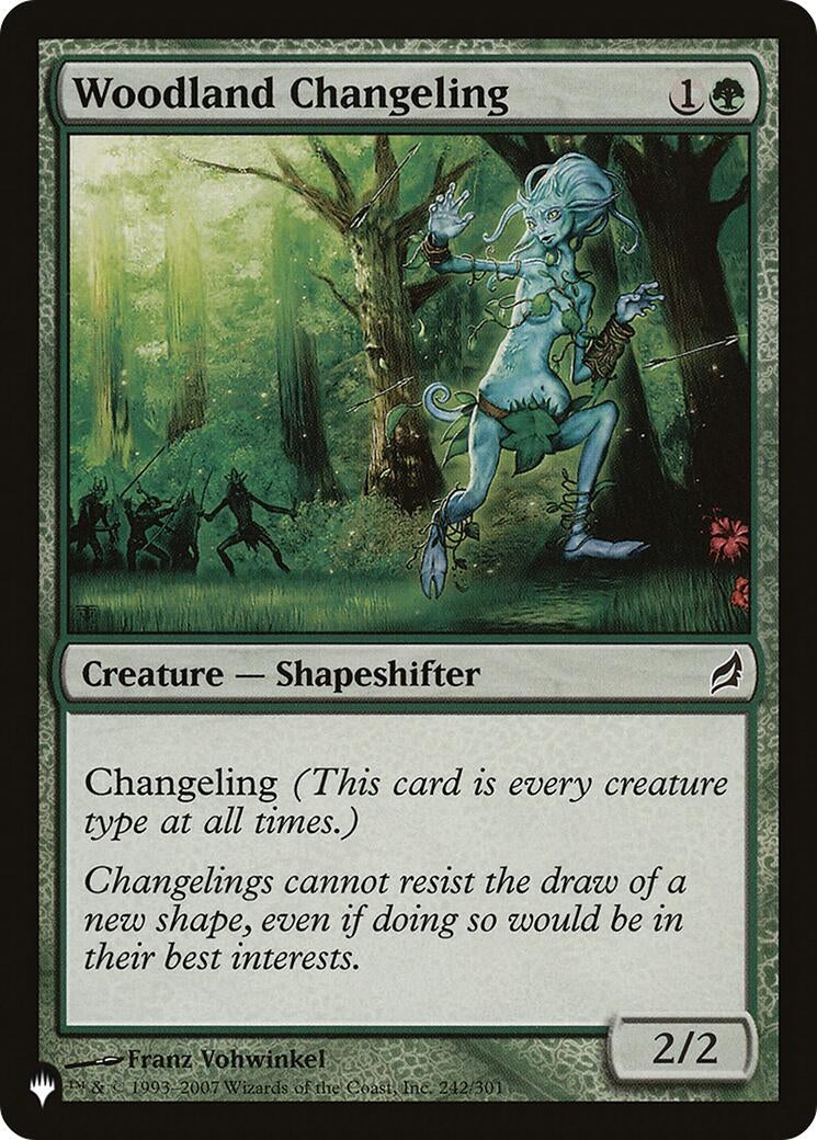 Woodland Changeling (242/301) (The List Reprints)