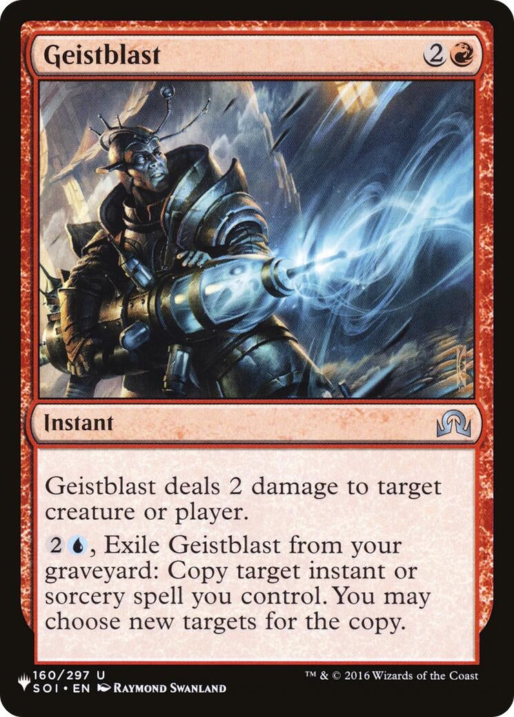 Geistblast (160/297) (The List Reprints)