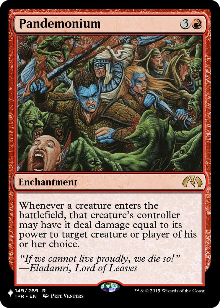Pandemonium (TPR) (149/269) (The List Reprints)