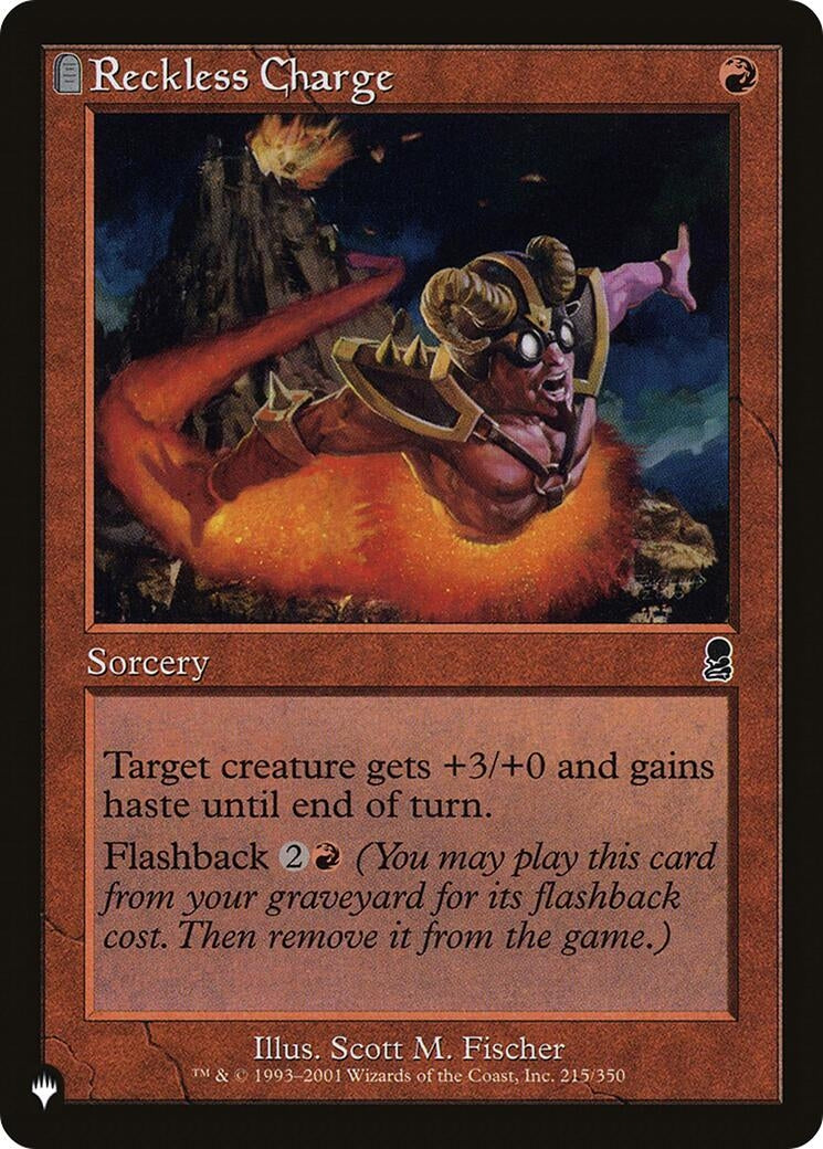 Reckless Charge (215/350) (The List Reprints)