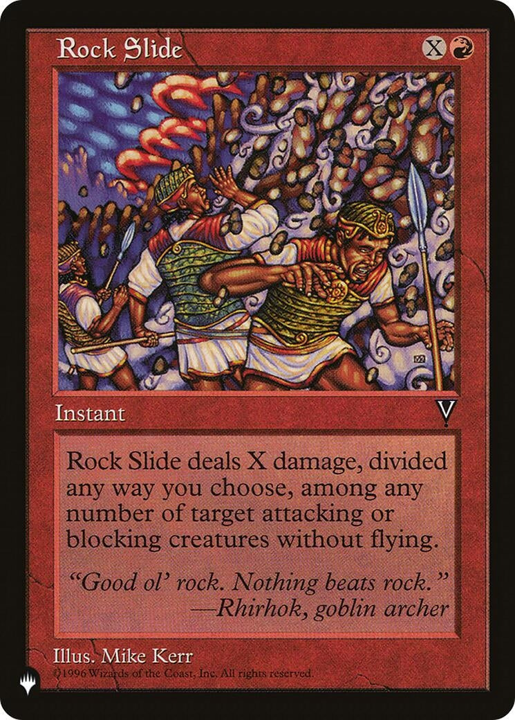 Rock Slide (The List Reprints)