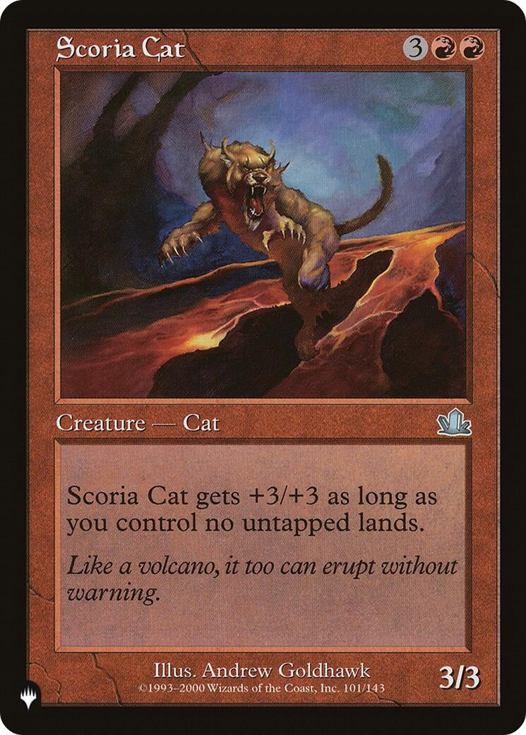 Scoria Cat (101/143) (The List Reprints)