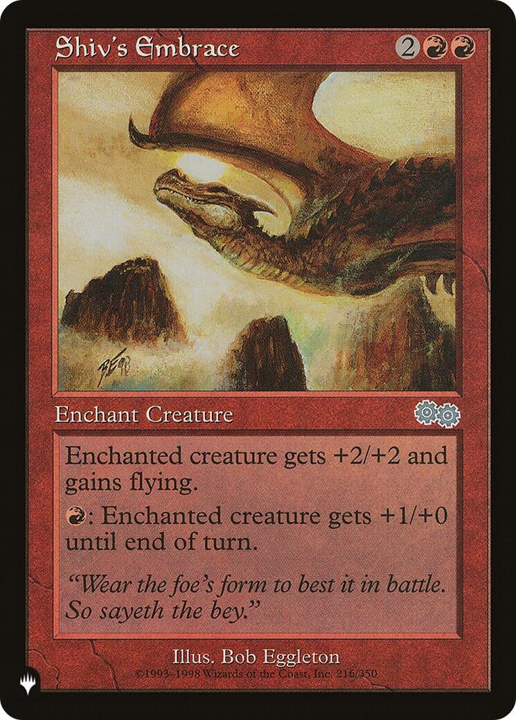 Shiv's Embrace (216/350) (The List Reprints)