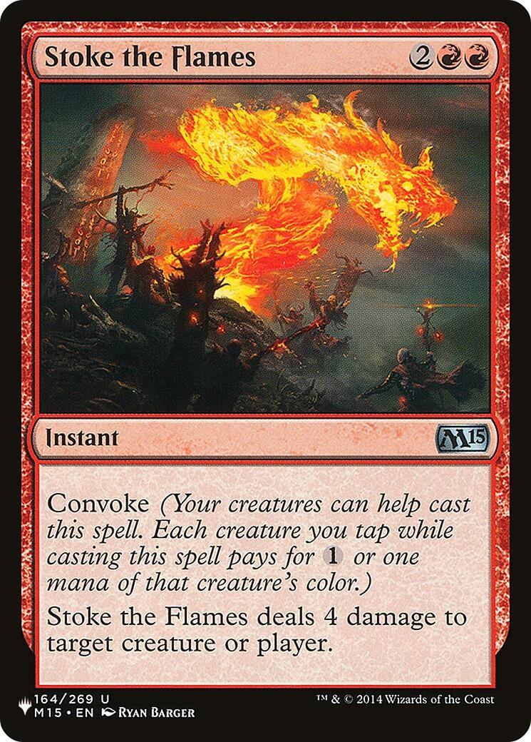 Stoke the Flames (164/269) (The List Reprints)