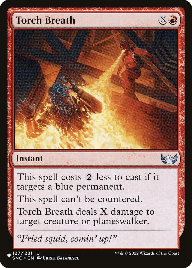 Image for Torch Breath (127/281) - Magic: The Gathering