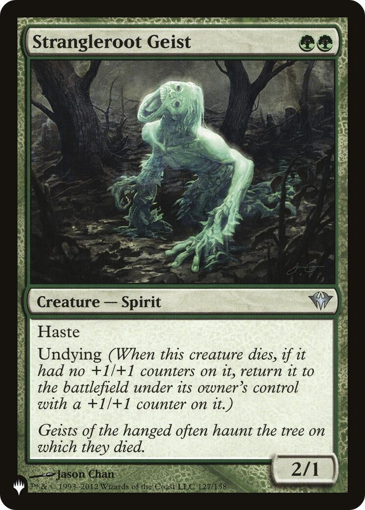 Strangleroot Geist (DKA) (127/158) (The List Reprints)