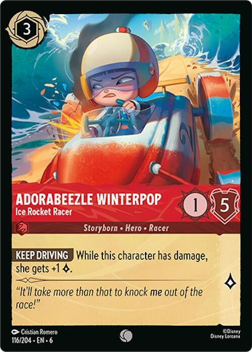 Adorabeezle Winterpop - Ice Rocket Racer (116/204) (Azurite Sea)