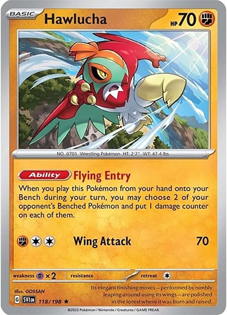 Image for Hawlucha (118/198) (Deck Exclusives) - Pokemon