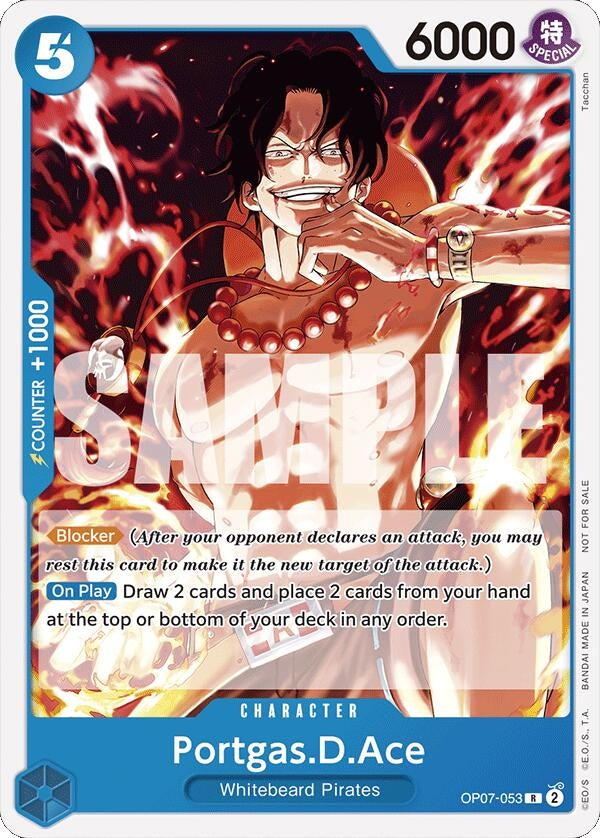 Portgas.D.Ace (Tournament Pack 2024 Oct.-Dec.) (OP07-053) (One Piece Promotion Cards)