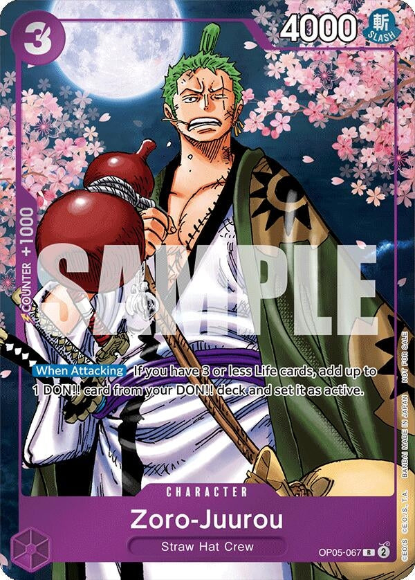 Zoro-Juurou (Event Pack Vol. 5) (OP05-067) (One Piece Promotion Cards)
