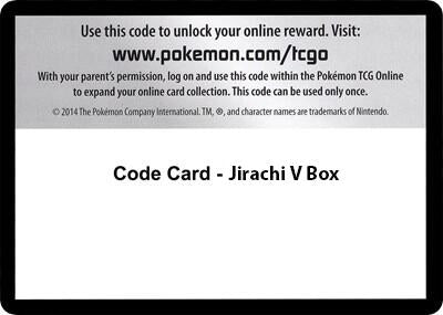 Image for Code Card - Jirachi V Box (Miscellaneous Cards & Products) - Pokemon