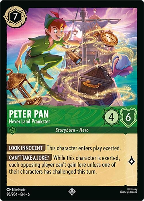 Peter Pan - Never Land Prankster (85/204) (Azurite Sea)