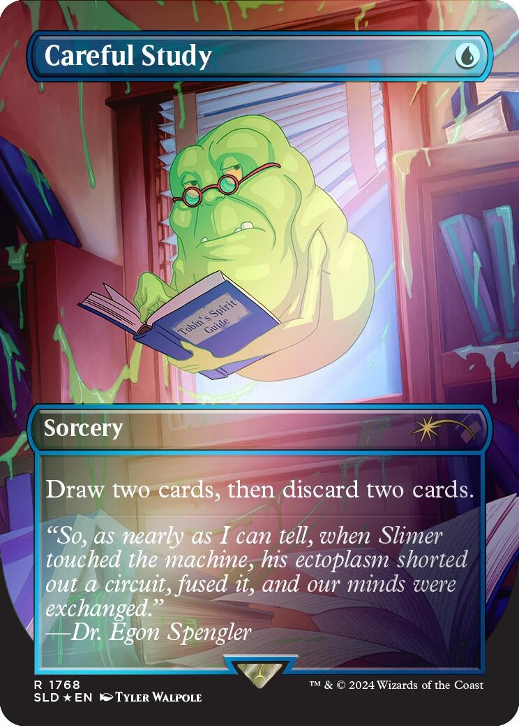 Careful Study (Rainbow Foil) (1768) (Secret Lair Drop Series)