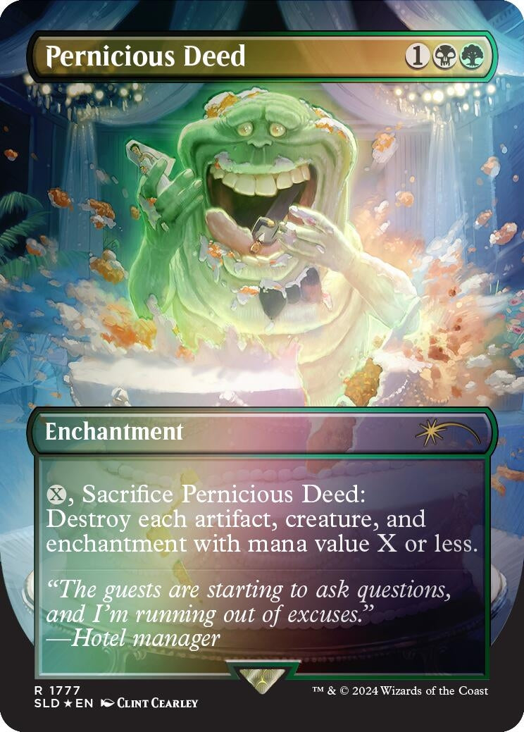 Pernicious Deed (Rainbow Foil) (1777) (Secret Lair Drop Series)