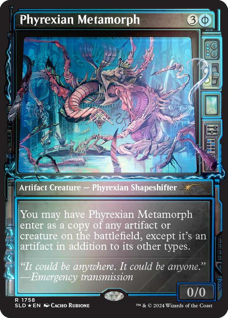 Phyrexian Metamorph (Rainbow Foil) (1758) (Secret Lair Drop Series)