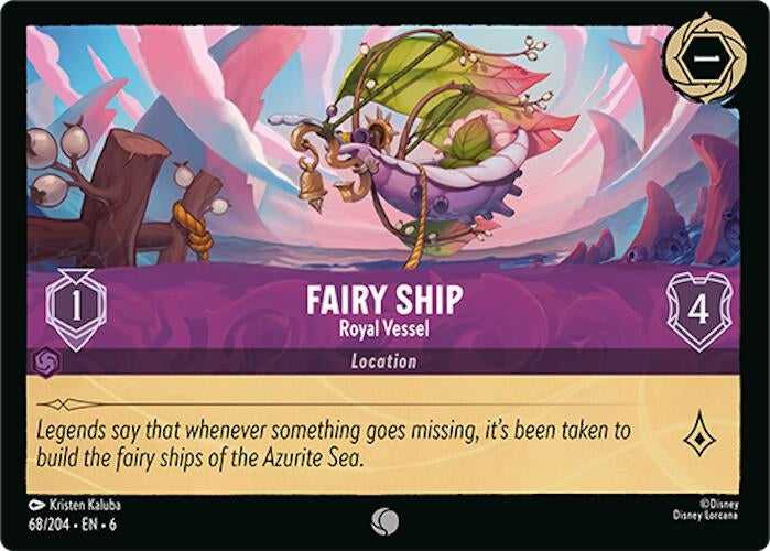 Fairy Ship - Royal Vessel (68/204) (Azurite Sea)