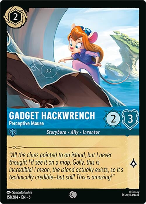Gadget Hackwrench - Perceptive Mouse (151/204) (Azurite Sea)
