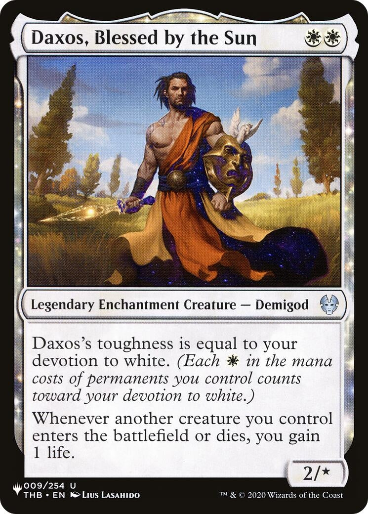 Daxos, Blessed by the Sun (009/254) (The List Reprints)