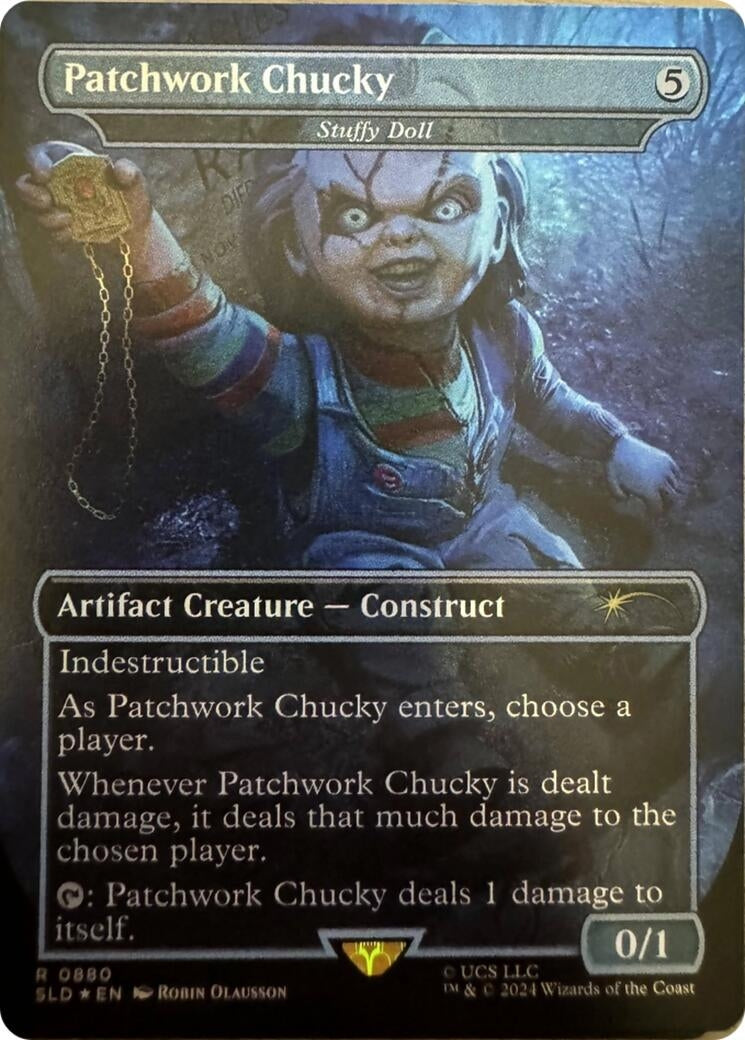 Patchwork Chucky - Stuffy Doll (880) (Secret Lair Drop Series)