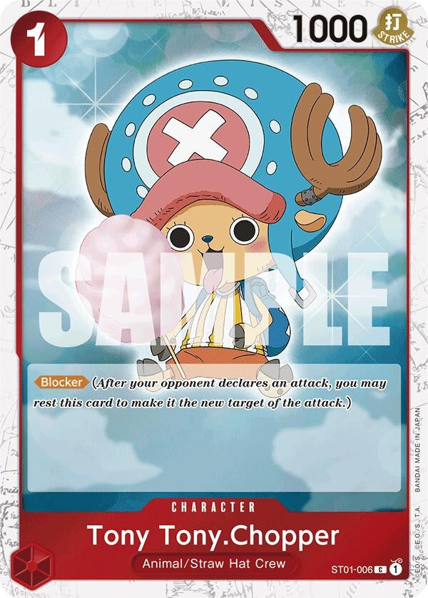 Tony Tony.Chopper (ST01-006) (Jolly Roger Foil) (ST01-006) (Premium Booster -The Best-)