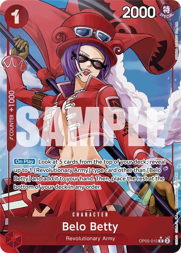 Belo Betty (Alternate Art) (OP05-015) (Premium Booster -The Best-)