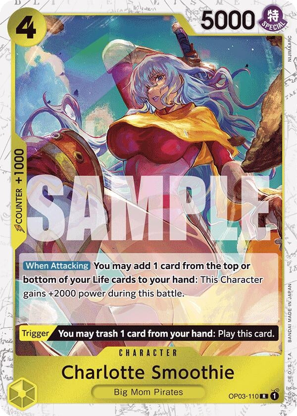 Charlotte Smoothie (Jolly Roger Foil) (OP03-110) (Premium Booster -The Best-)