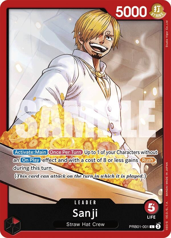 Sanji (PRB01-001) (PRB01-001) (Premium Booster -The Best-)