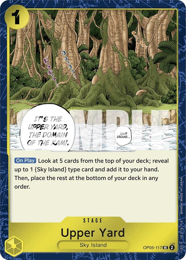 Image for Upper Yard (Jolly Roger Foil) (OP05-117) (Premium Booster -The Best-) - One Piece Card Game
