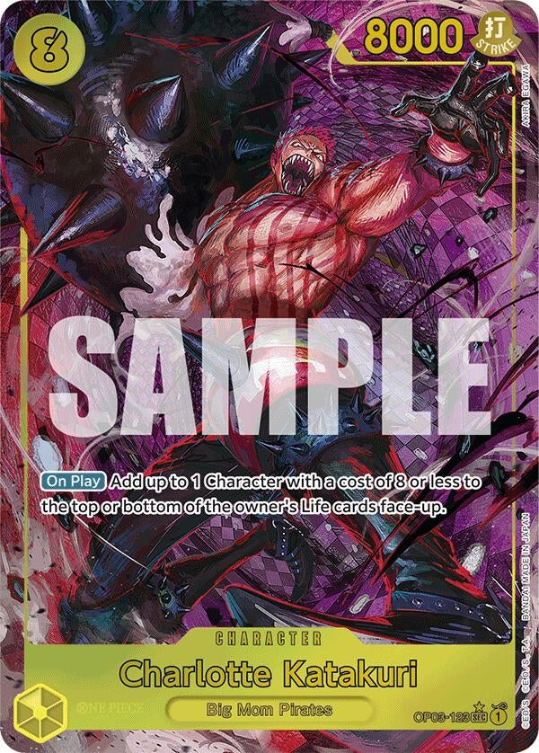 Charlotte Katakuri (Alternate Art) (OP03-123) (Premium Booster -The Best-)