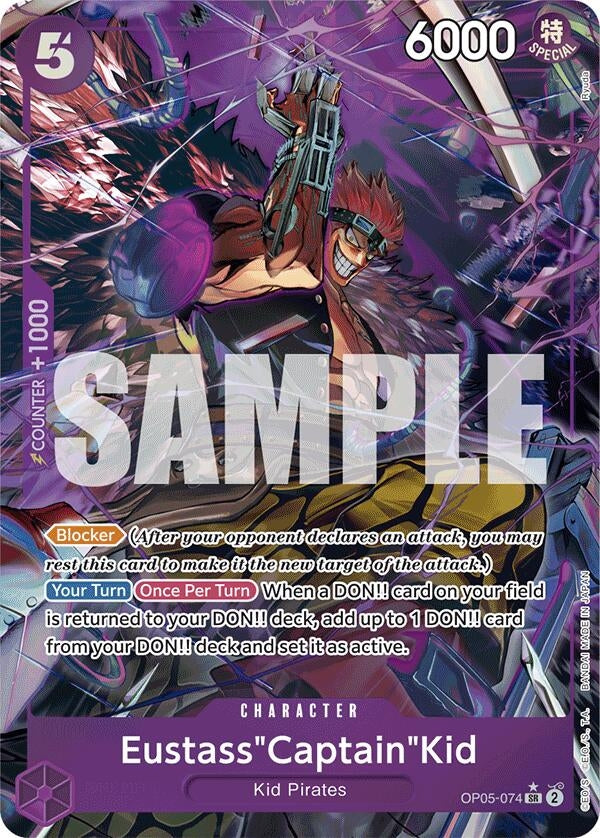 Eustass"Captain"Kid (OP05-074) (Alternate Art) (OP05-074) (Premium Booster -The Best-)