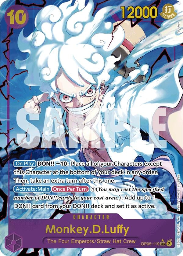 Monkey.D.Luffy (OP05-119) (Alternate Art) (OP05-119) (Premium Booster -The Best-)