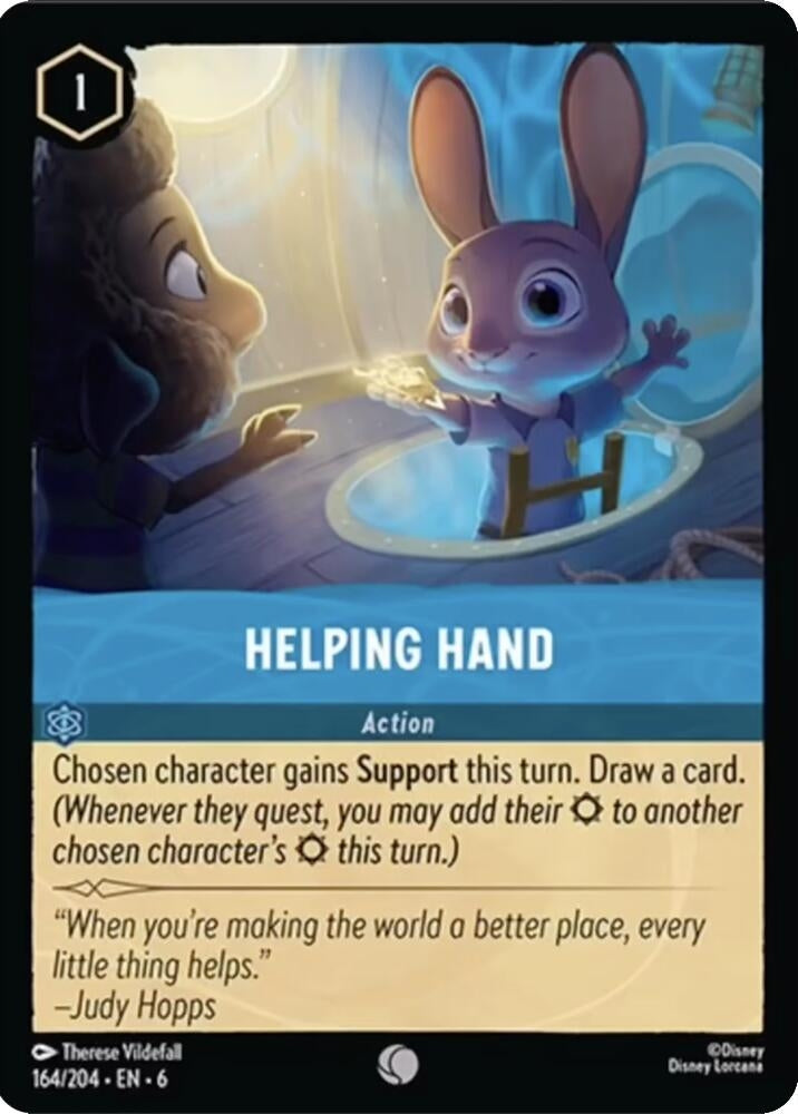 Helping Hand (164/204) (Azurite Sea)