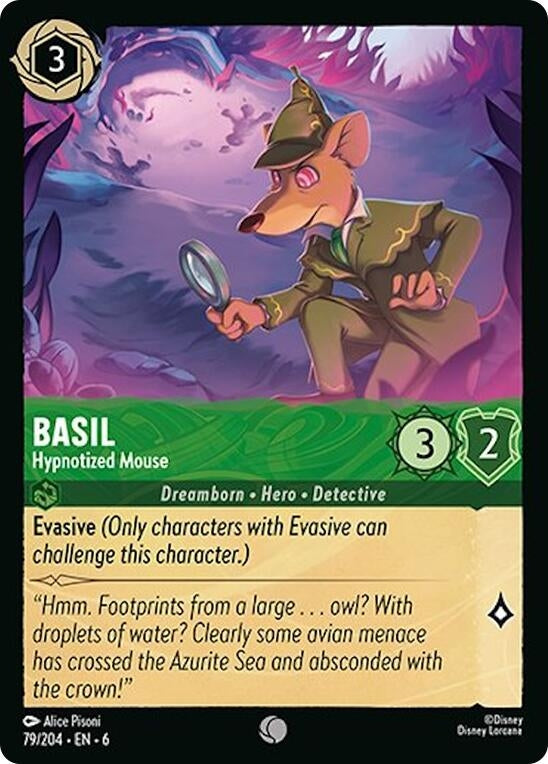 Basil - Hypnotized Mouse (79/204) (Azurite Sea)