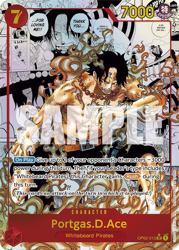 Portgas.D.Ace (Manga) (OP02-013) (Premium Booster -The Best-)