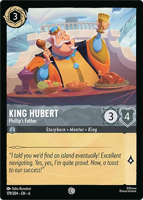 King Hubert - Phillip's Father (179/204) (Azurite Sea)