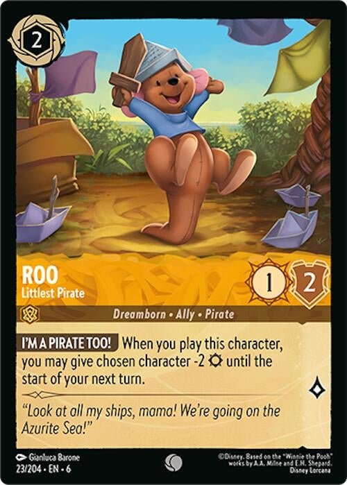 Roo - Littlest Pirate (23/204) (Azurite Sea)