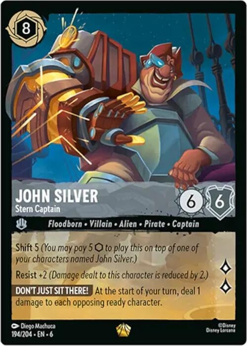 John Silver - Stern Captain (194/204) (Azurite Sea)