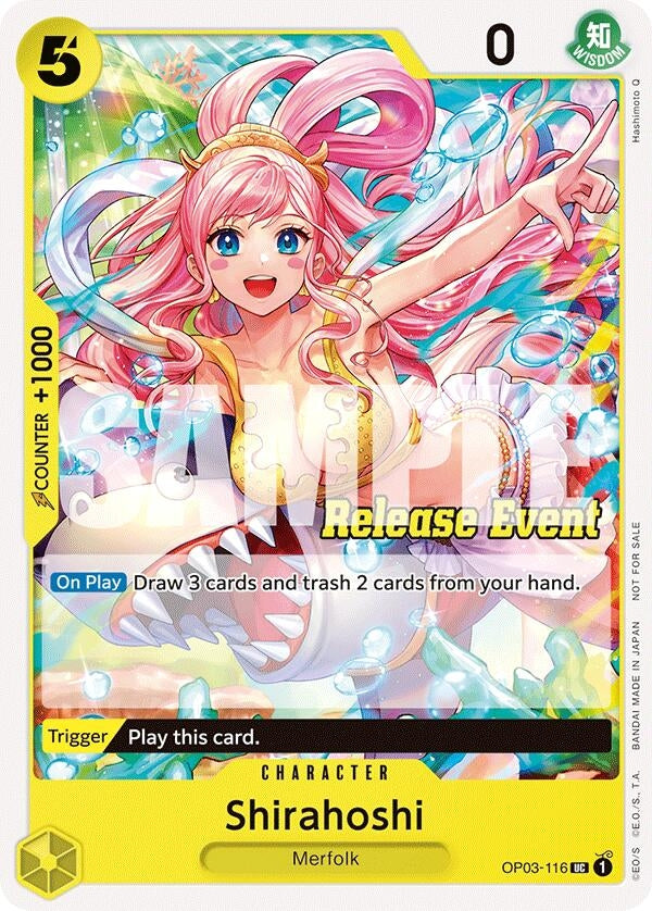 Shirahoshi (ST15 - ST20 Release Event Pack) (OP03-116) (One Piece Promotion Cards)
