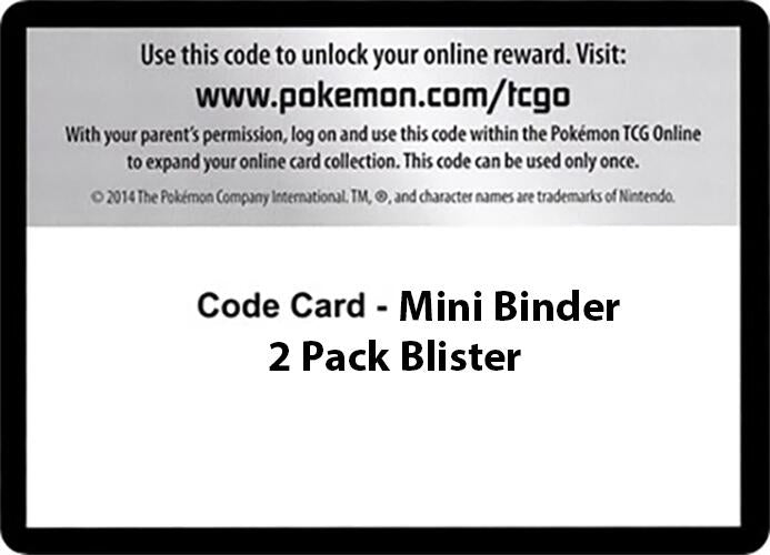 Image for Code Card - Mini Binder 2 Pack Blister (SM - Guardians Rising) - Pokemon