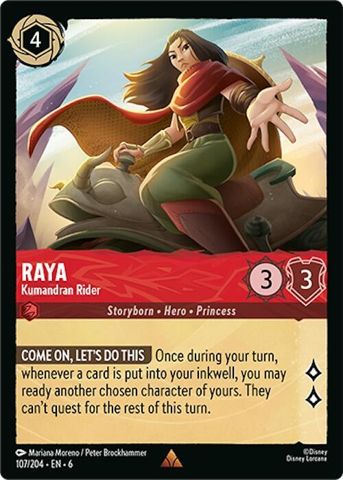 Raya - Kumandran Rider (107/204) (Azurite Sea)