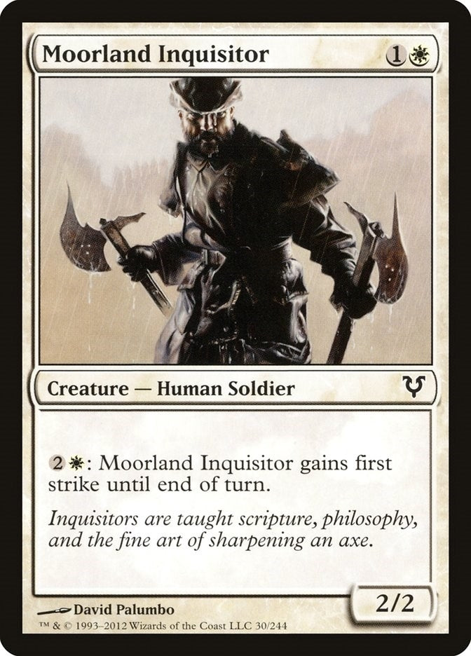 Image for Moorland Inquisitor (30) (Avacyn Restored) - Magic: The Gathering