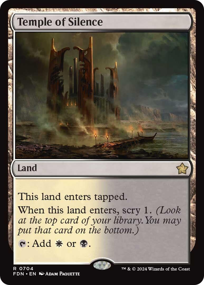 Temple of Silence (704) (Foundations) (FDN)